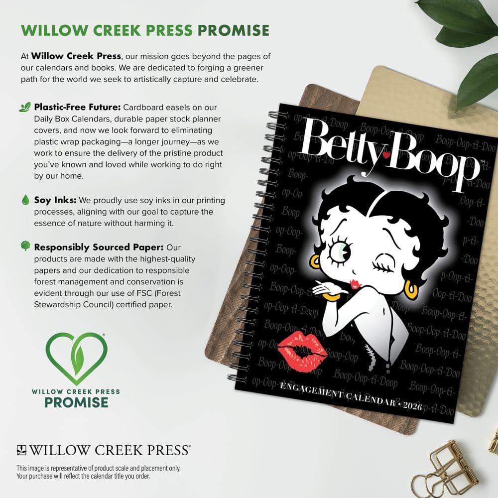 Betty Boop 2026 Engagement Planner Fifth Alternate Image