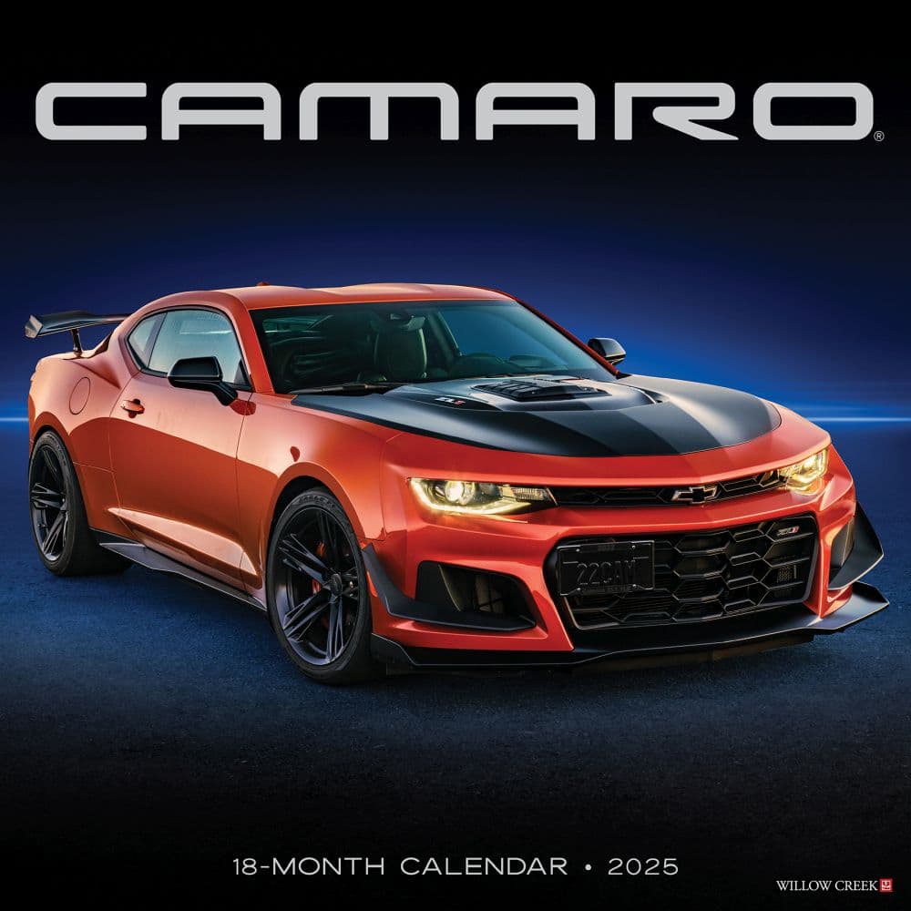 Camaro 2025 Wall Calendar Main Product Image width=&quot;1000&quot; height=&quot;1000&quot;