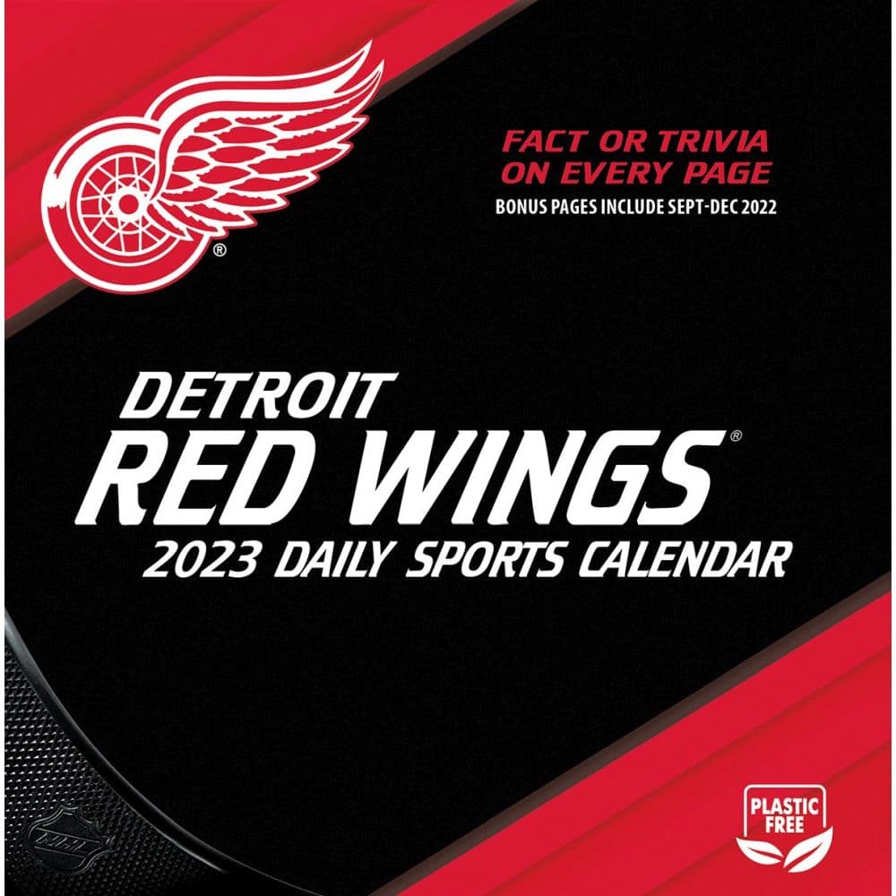 Detroit Red Wings 2023 Desk Calendar - Calendars.com