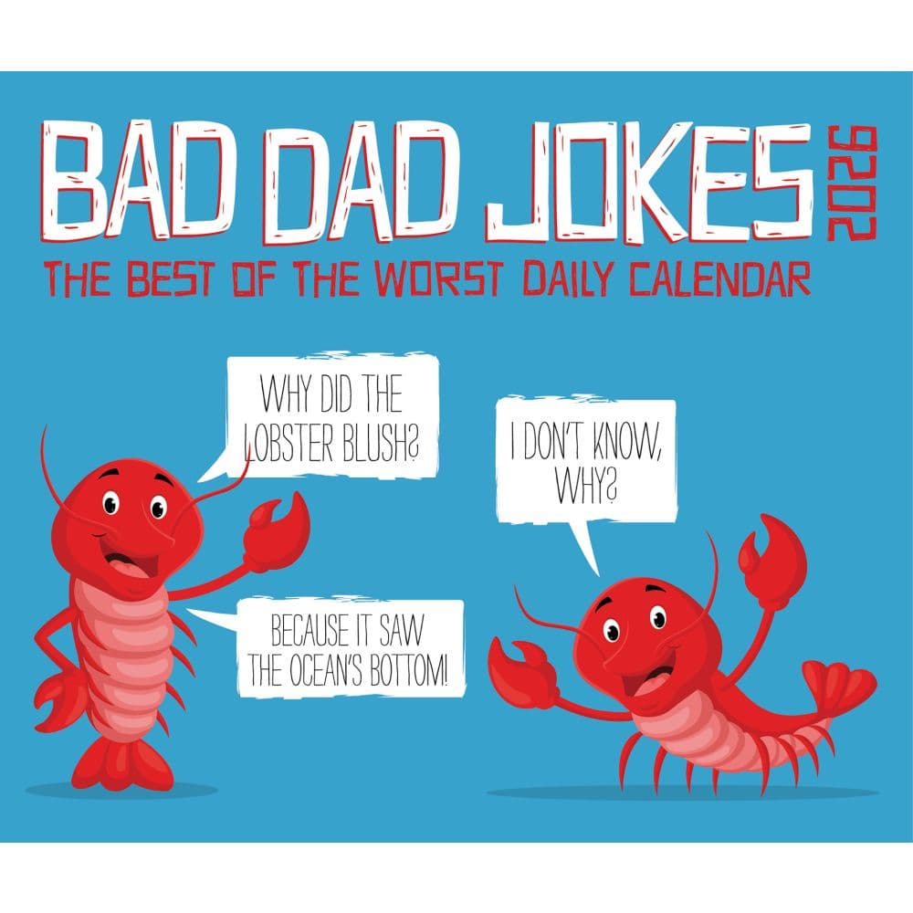Bad Dad Jokes 2026 Desk Calendar Fourth Alternate Image