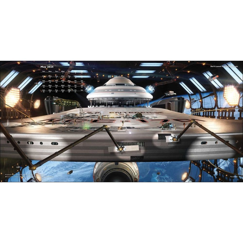 Star Trek Ships 2024 Wall Calendar Third Alternate Image width=&quot;1000&quot; height=&quot;1000&quot;