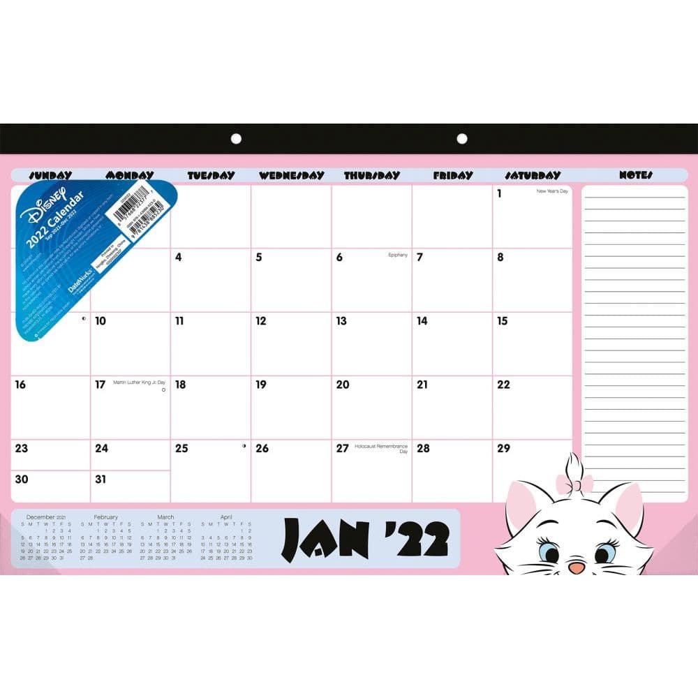 disney 2022 desk pad calendarscom