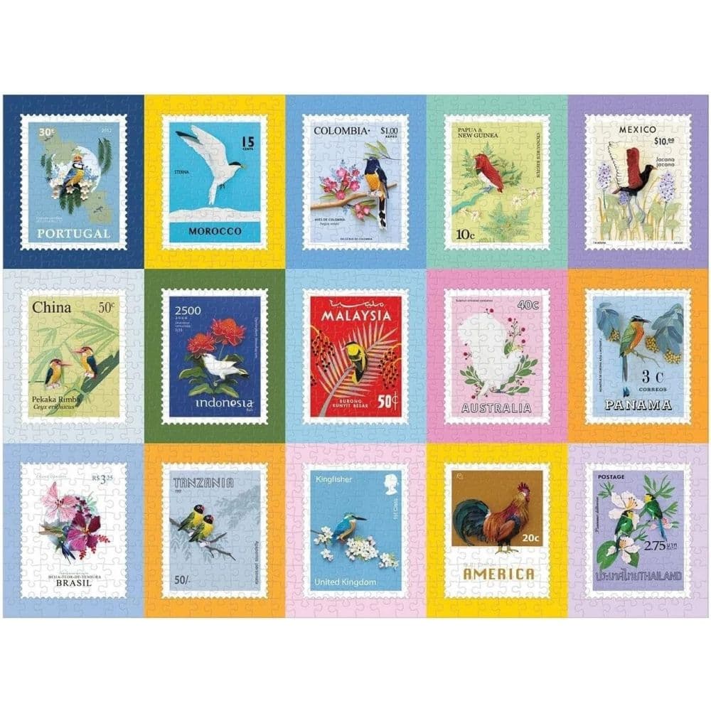 Birds of the World 1000 Piece Puzzle First Alternate Image