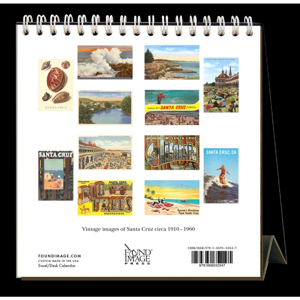 Santa Cruz Nostalgic 2024 Easel Desk Calendar First Alternate Image width=&quot;1000&quot; height=&quot;1000&quot;