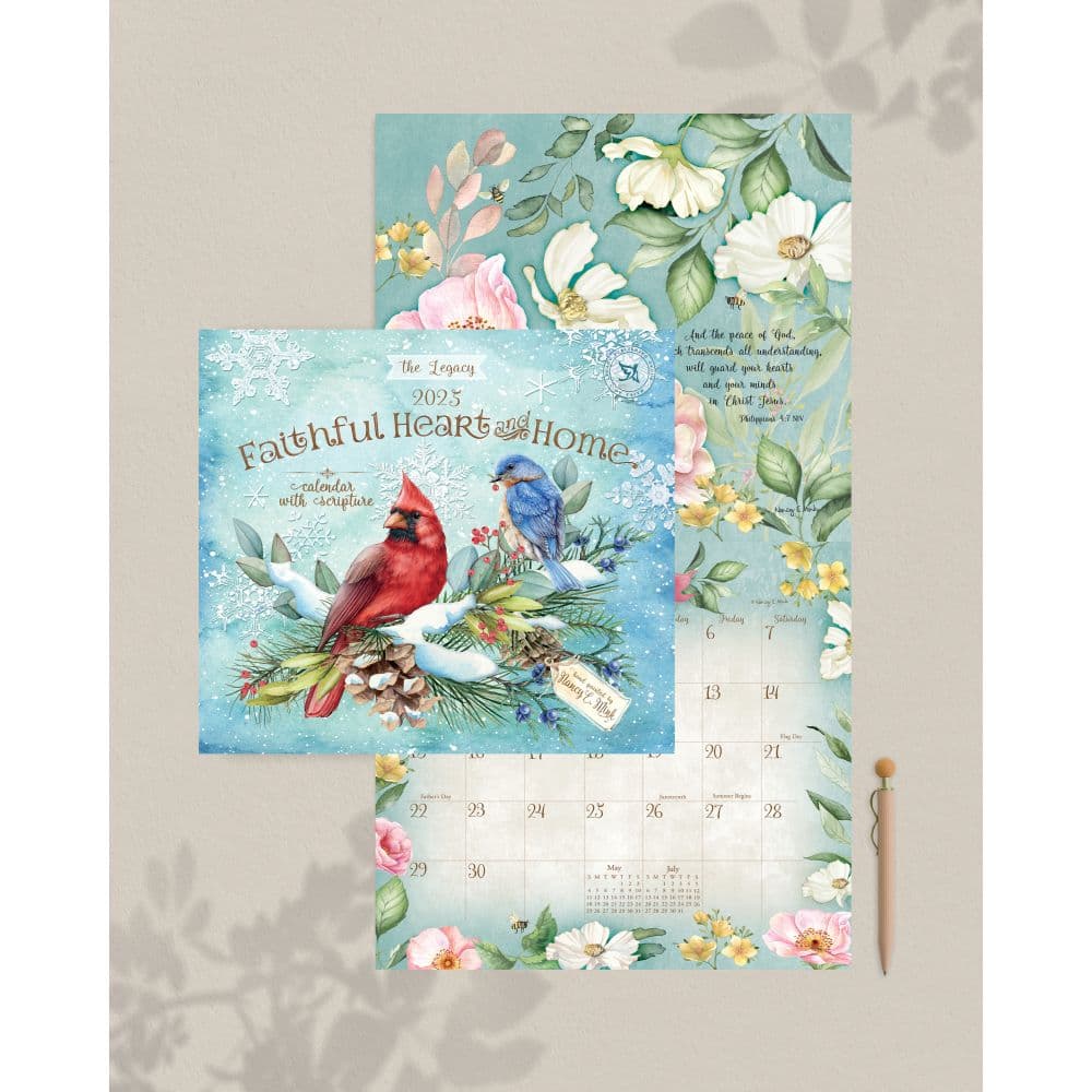 Faithful Heart and Home 2025 Wall Calendar Third Alternate Image width=&quot;1000&quot; height=&quot;1000&quot;