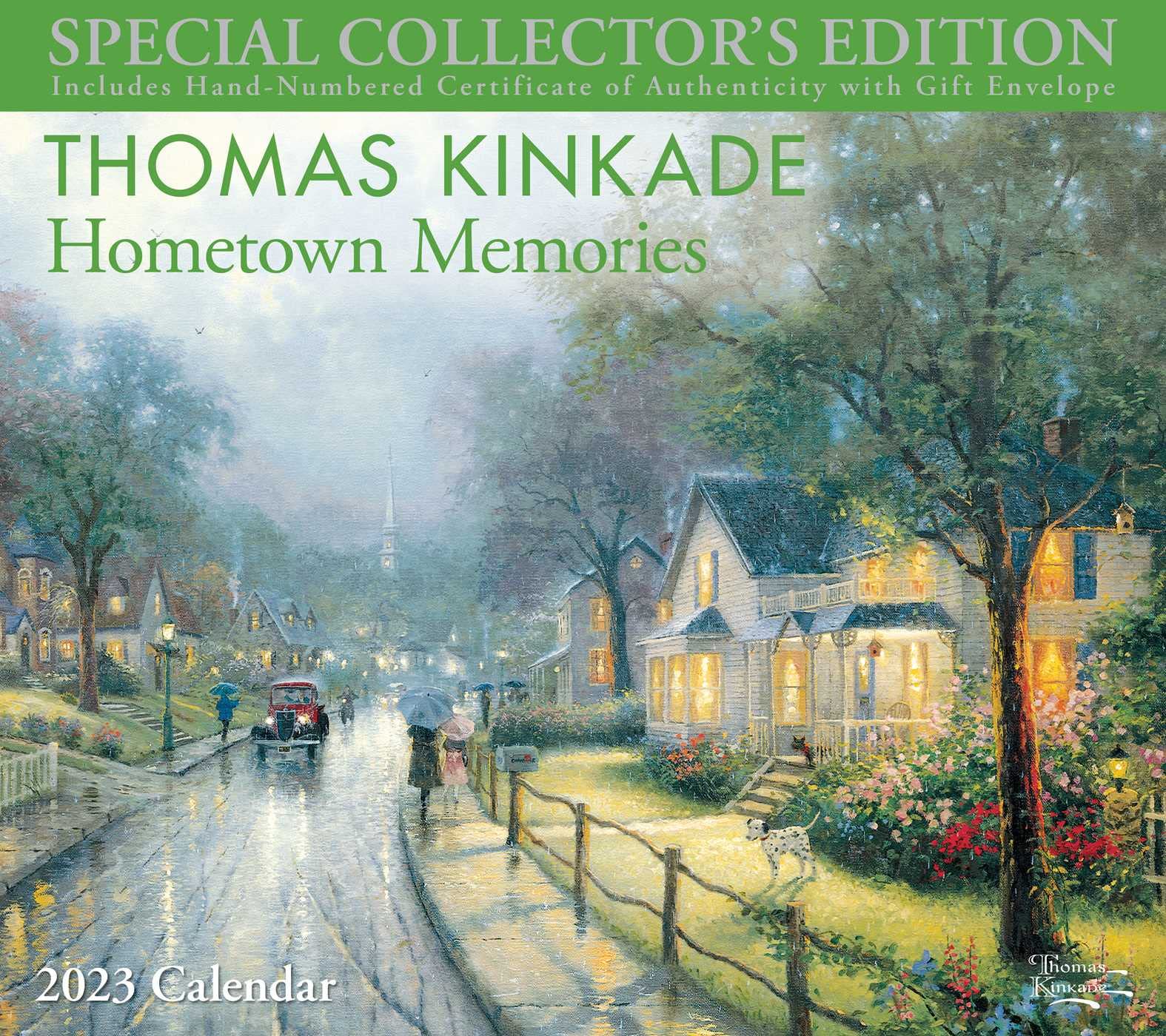 Thomas Kinkade Special Collector's Edition 2023 Wall Calendar