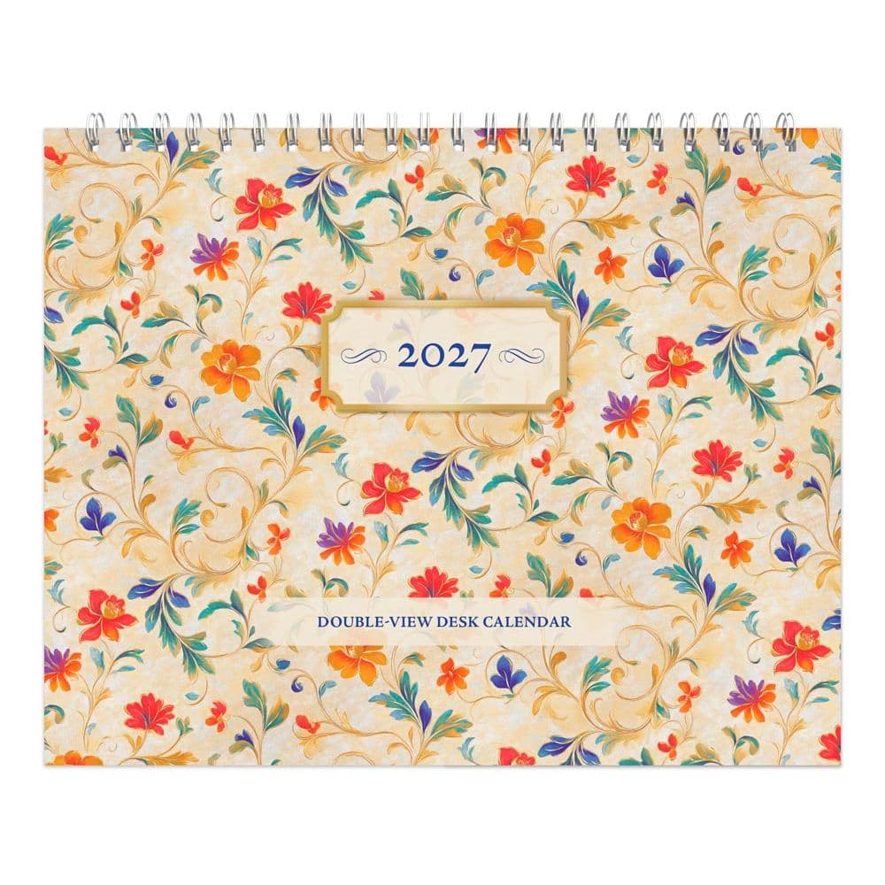 image Patterned 2027 Double View Easel Desk Calendar Main Product Image