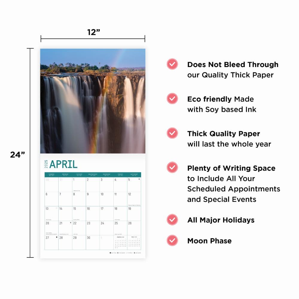 Africa 2025 Wall Calendar Eighth Alternate Image
