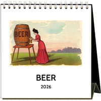 image Beer Nostalgic 2026 Easel Desk Calendar Main Product Image