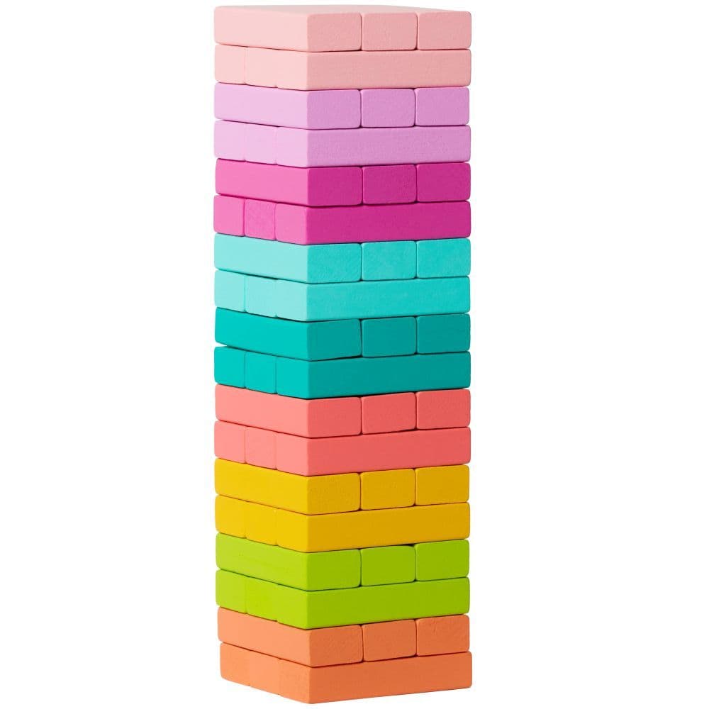 Rainbow Stacking Blocks Game Alternate Image 1