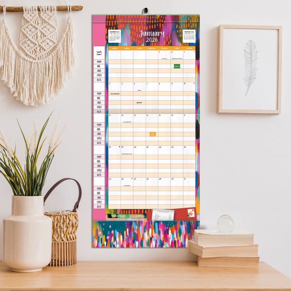 EttaVee Plan It 2026 Wall Calendar Organizer_ALT5