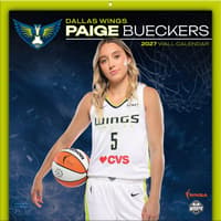 image WNBA Dallas Wings Paige Bueckers 2027 Wall Calendar Main Product Image