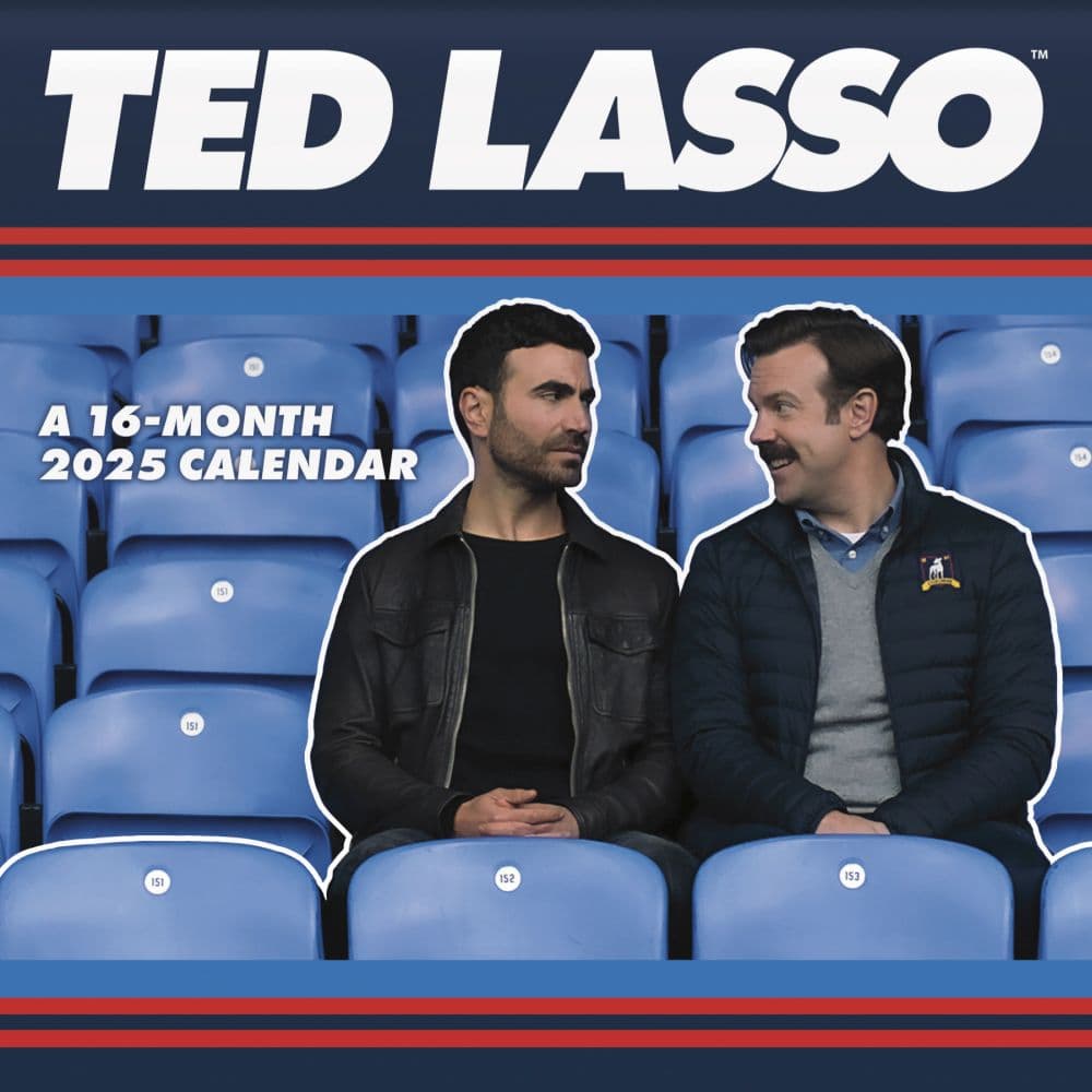 Ted Lasso 2025 Wall Calendar Main Image