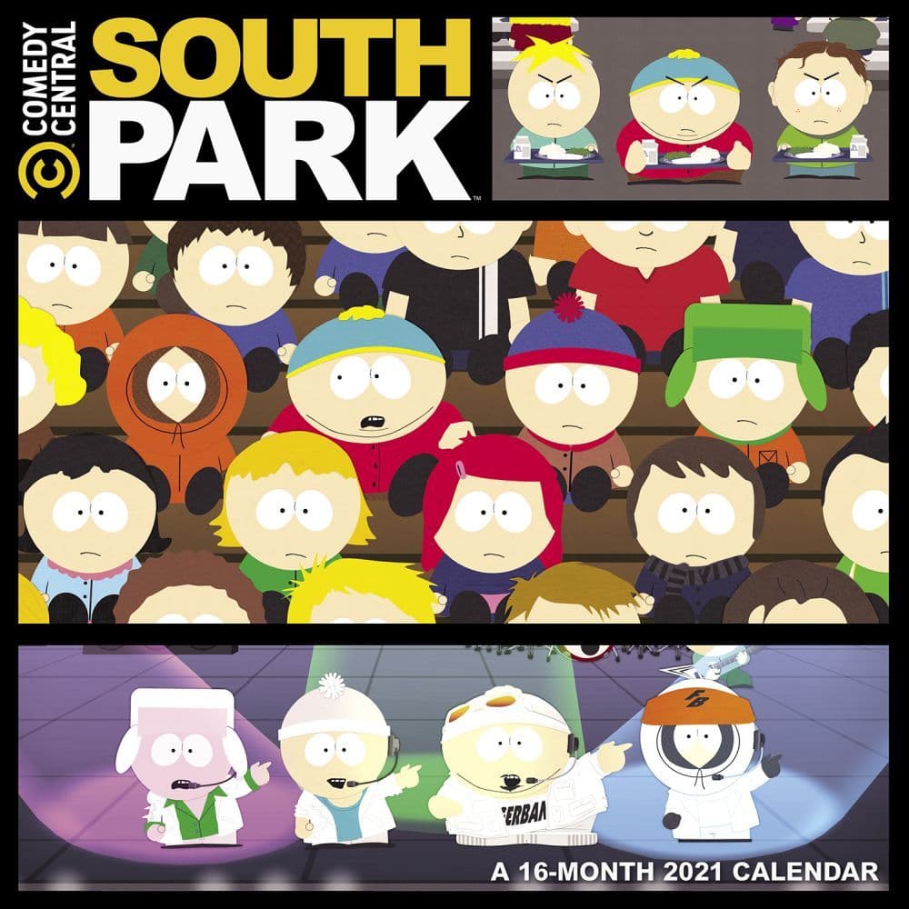 2021 South Park Wall Calendar