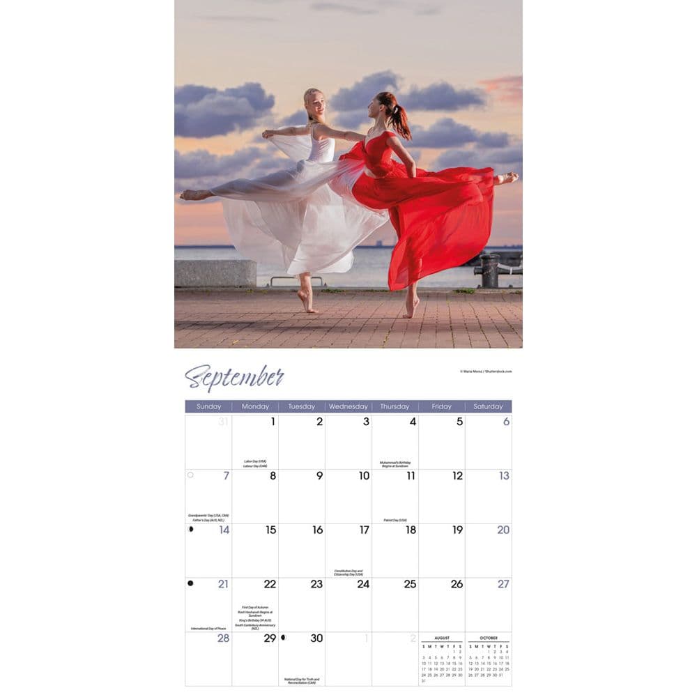 Ballet 2025 Wall Calendar