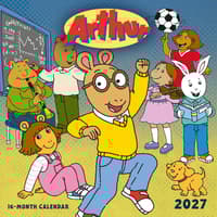 image Arthur 2027 Mini Wall Calendar Main Image