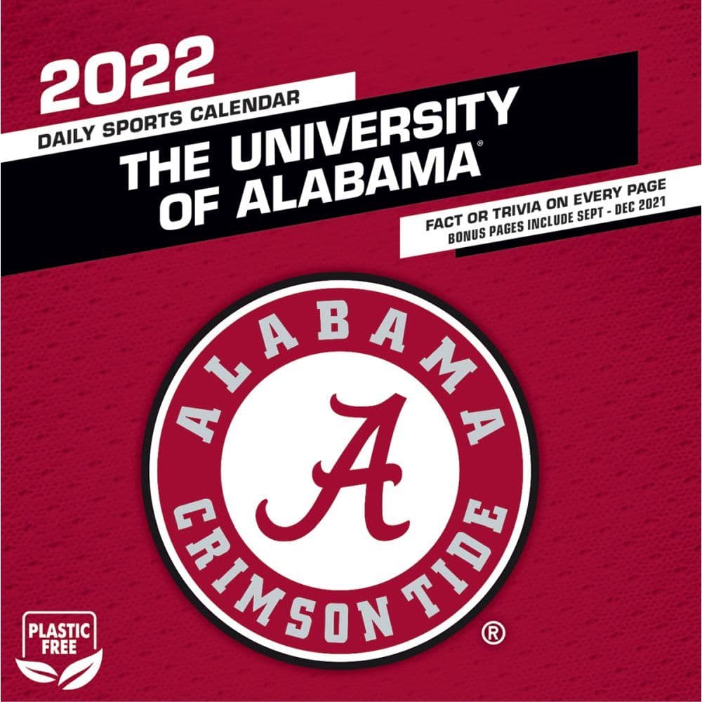 Col Alabama Crimson Tide 2022 Desk Calendar - Calendars.com