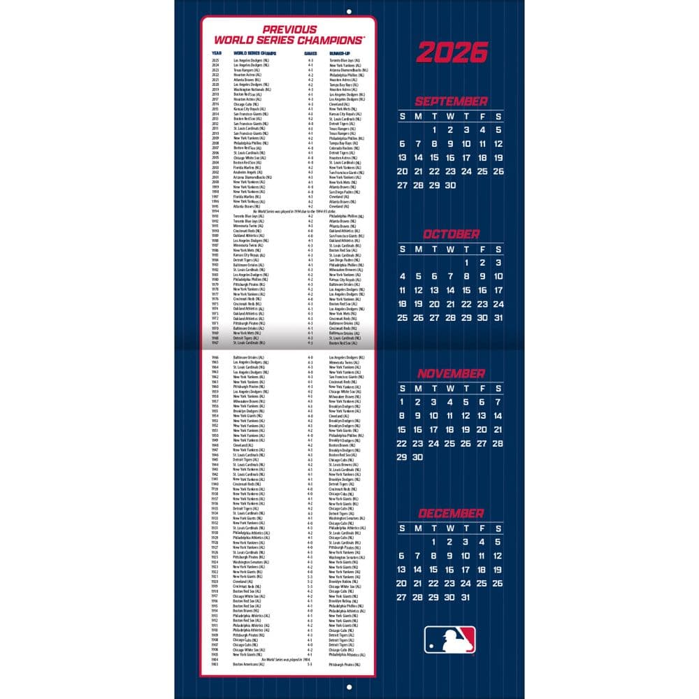 MLB St Louis Cardinals 2027 Wall Calendar Second Alternate Image