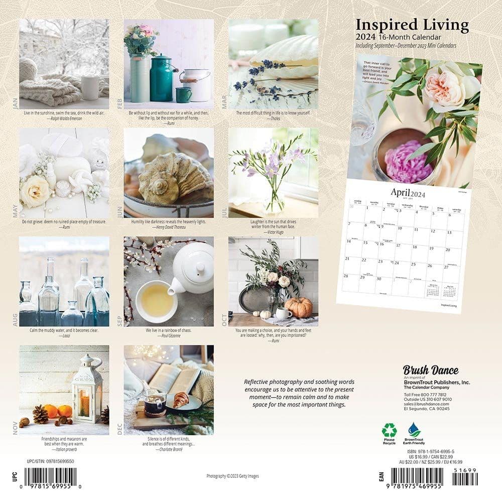 Inspired Living 2024 Wall Calendar First Alternate Image width=&quot;1000&quot; height=&quot;1000&quot;