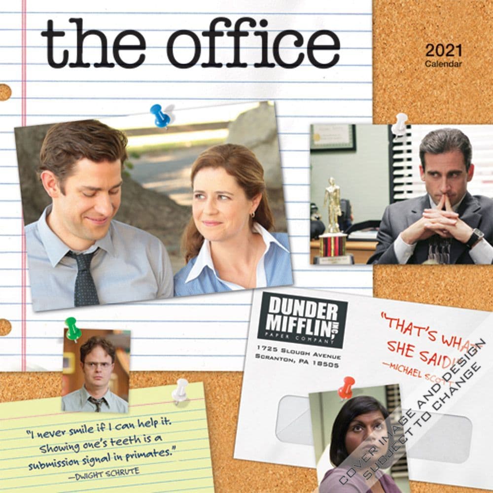 2021 The Office Mini Wall Calendar