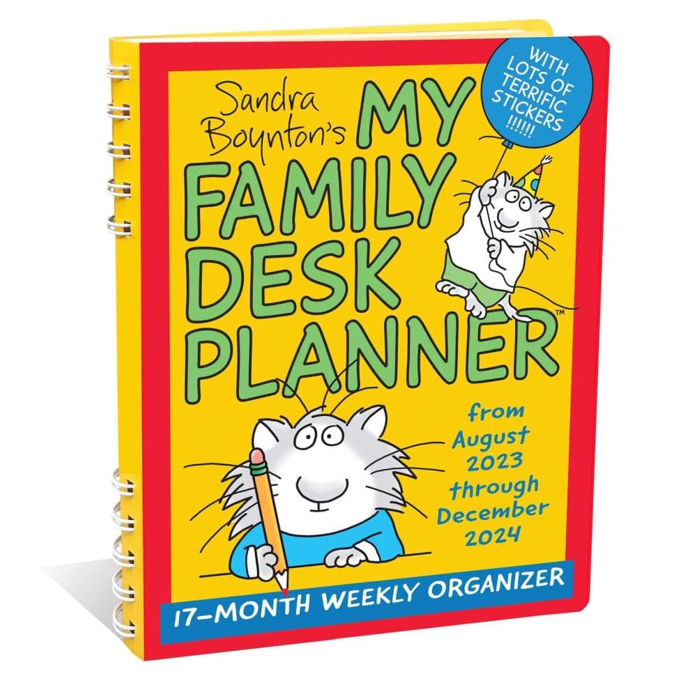 My Family Boynton Desk 2024 Planner