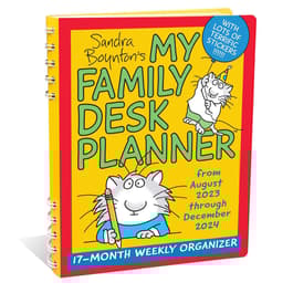 My Family 2024 Desk Planner