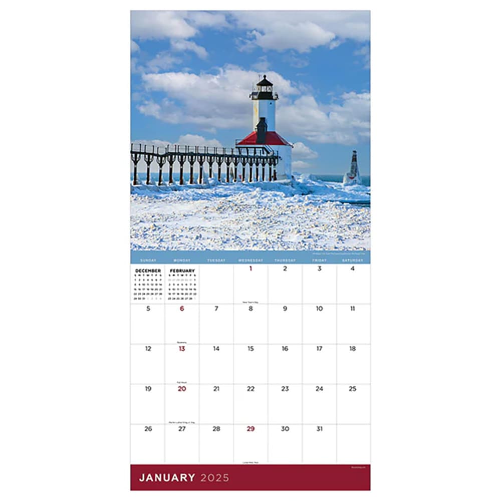 Indiana 2025 Wall Calendar Alternate 2