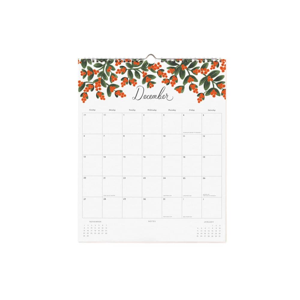 Dahlia 2026 Wall Calendar Twelfth Alternate Image
