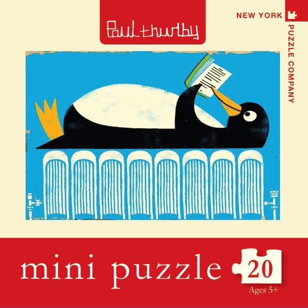 Winter Reads 20 Piece Mini Puzzle Main Image