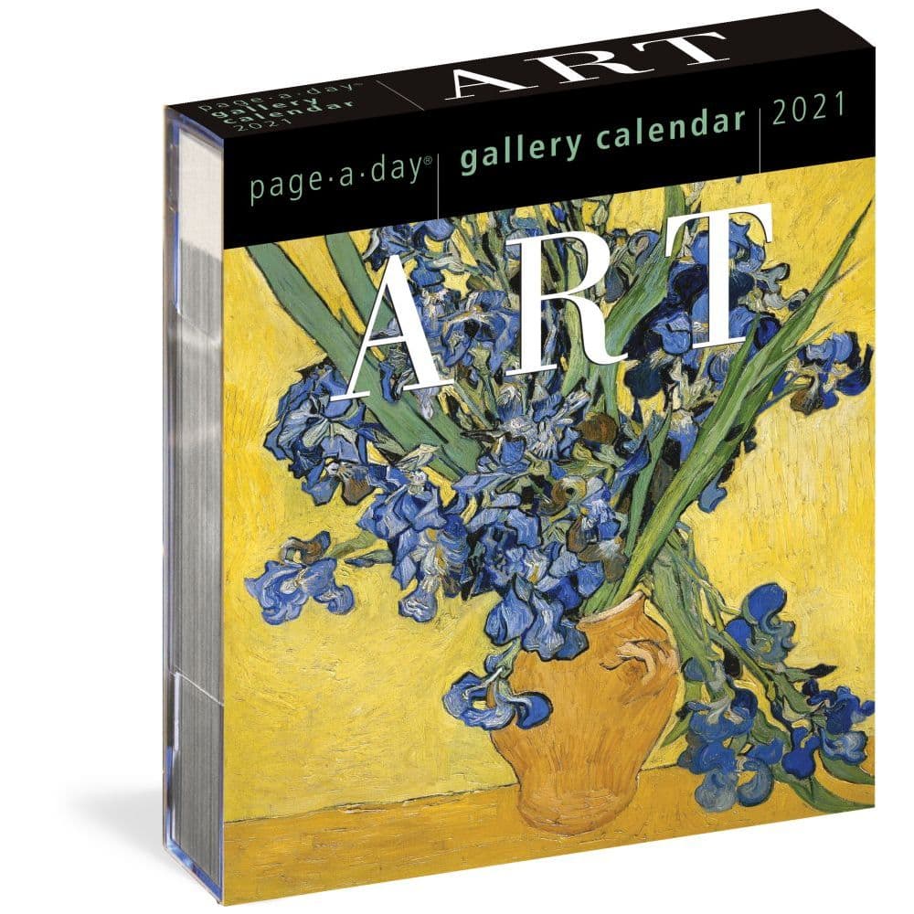 Art Gallery Desk Calendar - Calendars.com