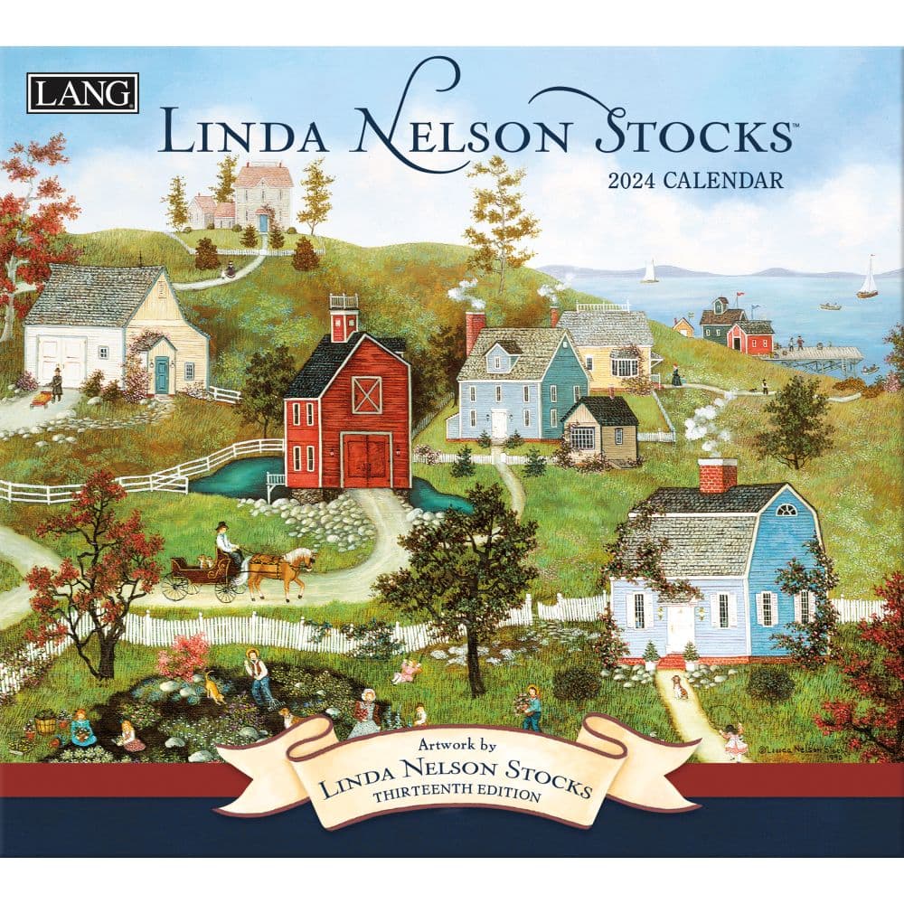 Linda Nelson Stocks 2024 Wall Calendar Main Image