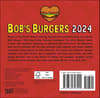 image Bobs Burgers 2024 Desk Calendar back