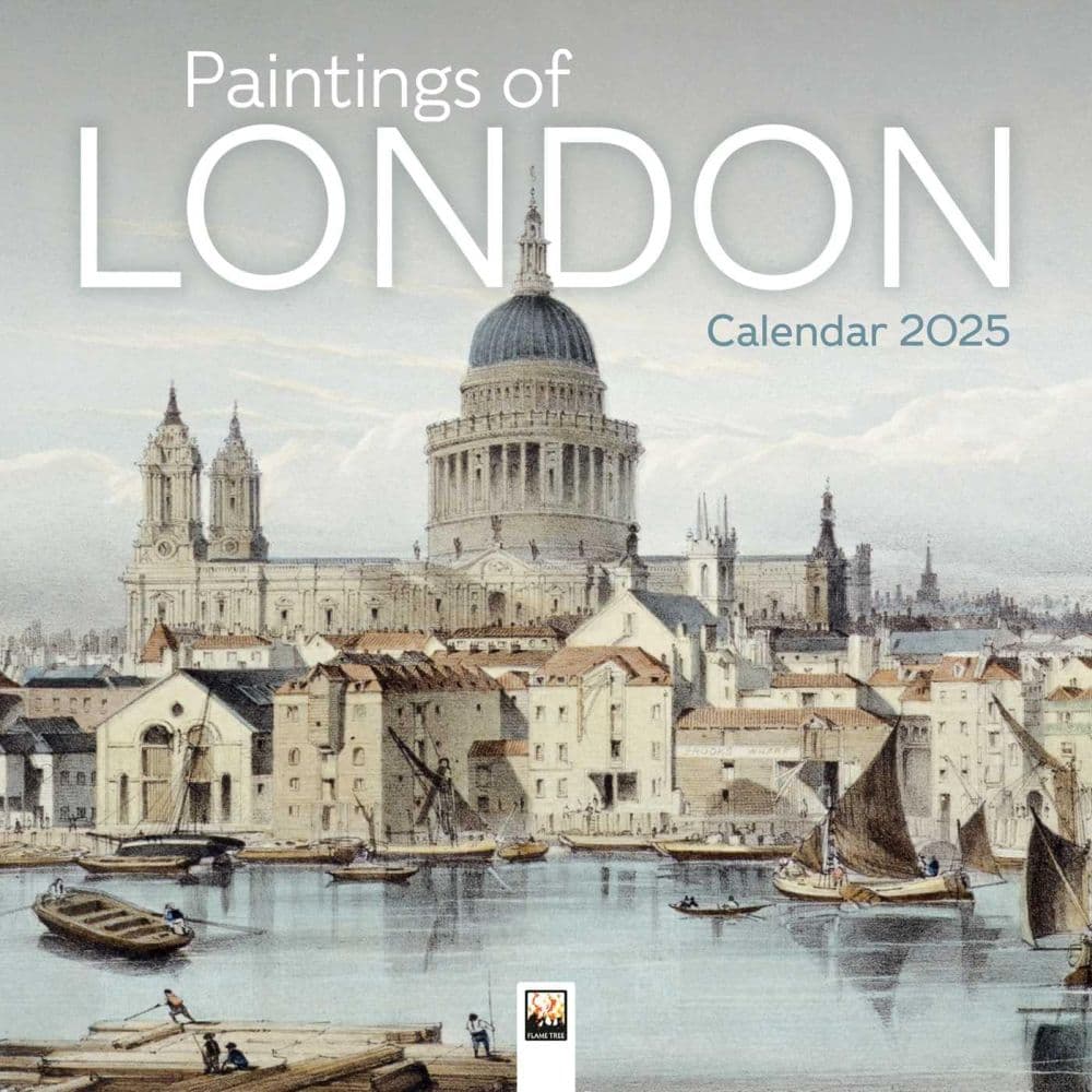 Museum Of London Paintings 2025 Wall Calendar