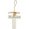 image Little Blessings Ceramic Cross with Charm Main Image