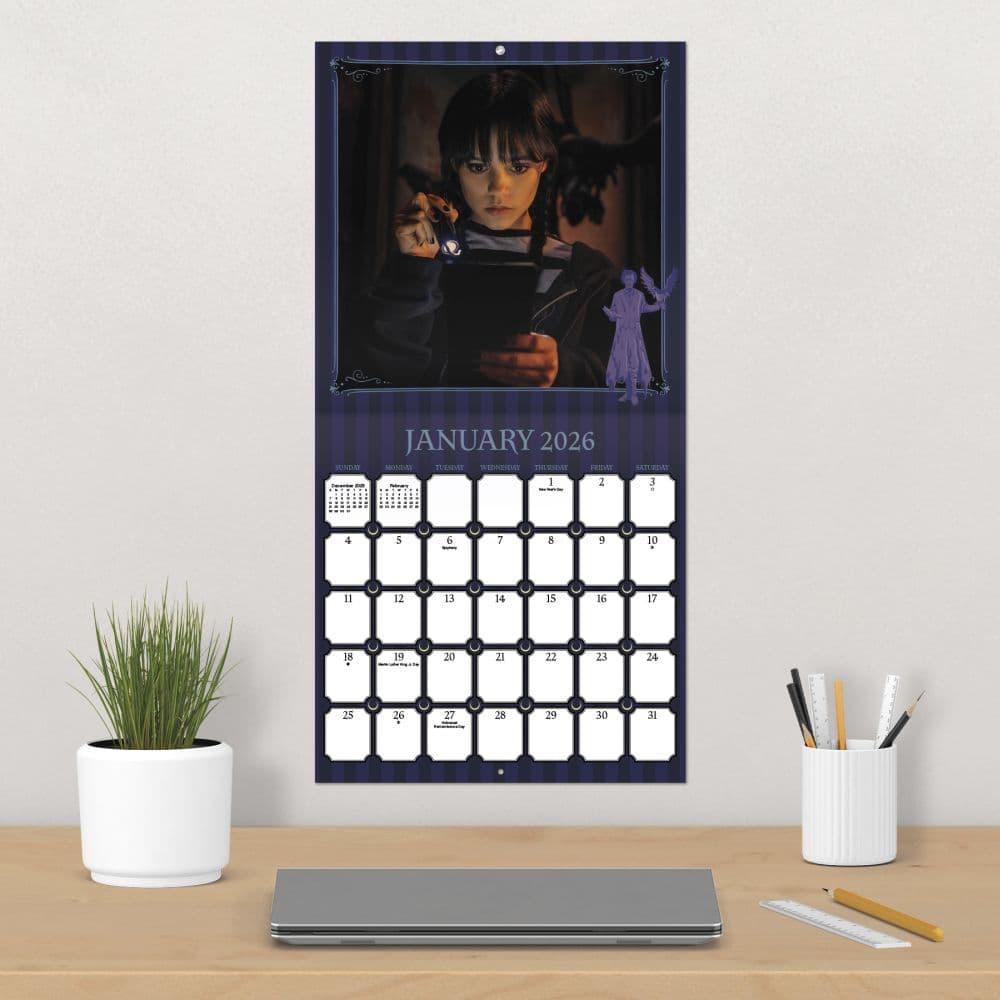 Wednesday 2026 Wall Calendar Fourth Alternate Image