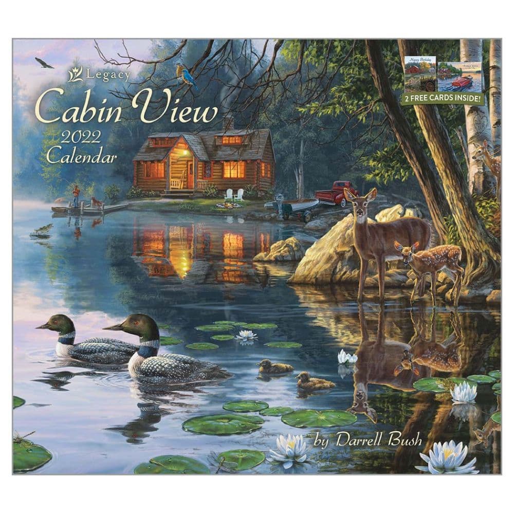 Cabin View 2022 Wall Calendar