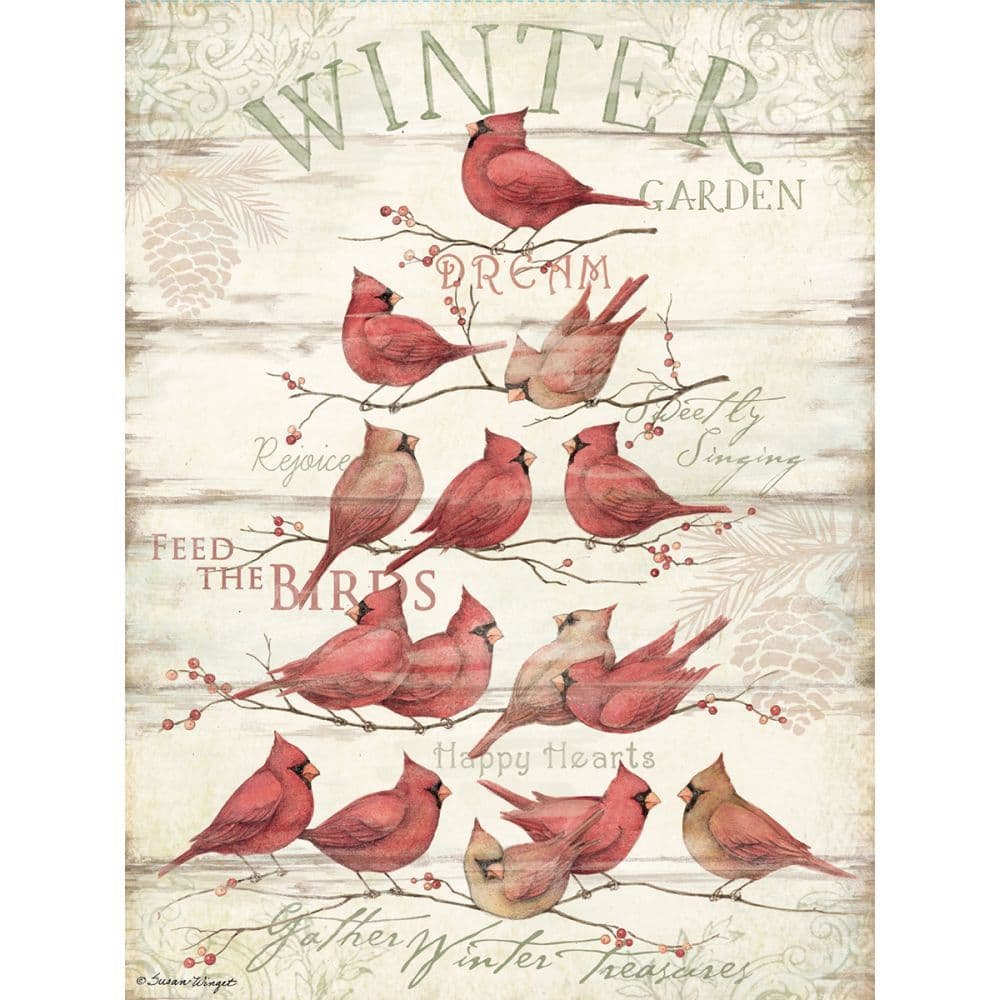 Winter Pallet Ornament Box by Susan Winget Alternate Image 1