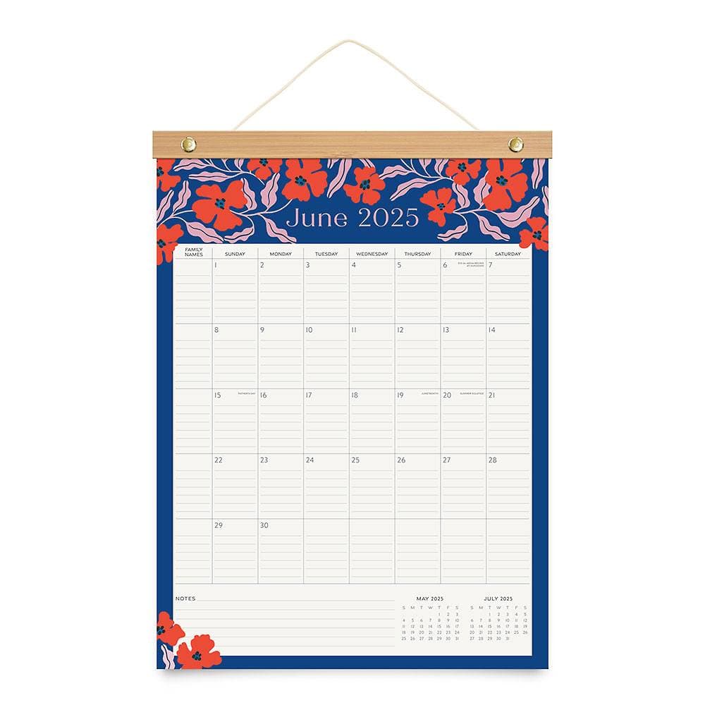 Botanical Family 2025 Wall Calendar