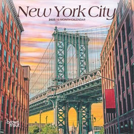 New York City 2025 Mini Wall Calendar