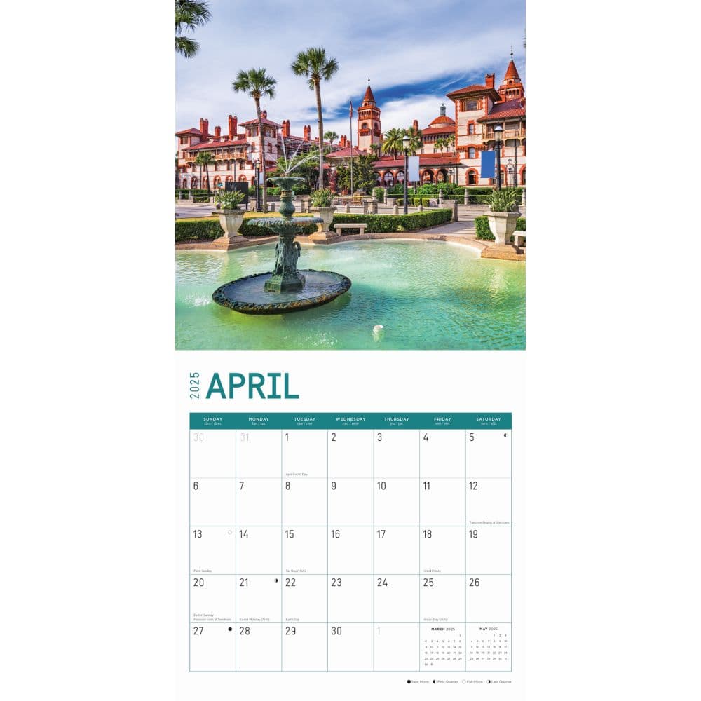 Florida 2025 Wall Calendar Second Alternate Image width="1000" height="1000"