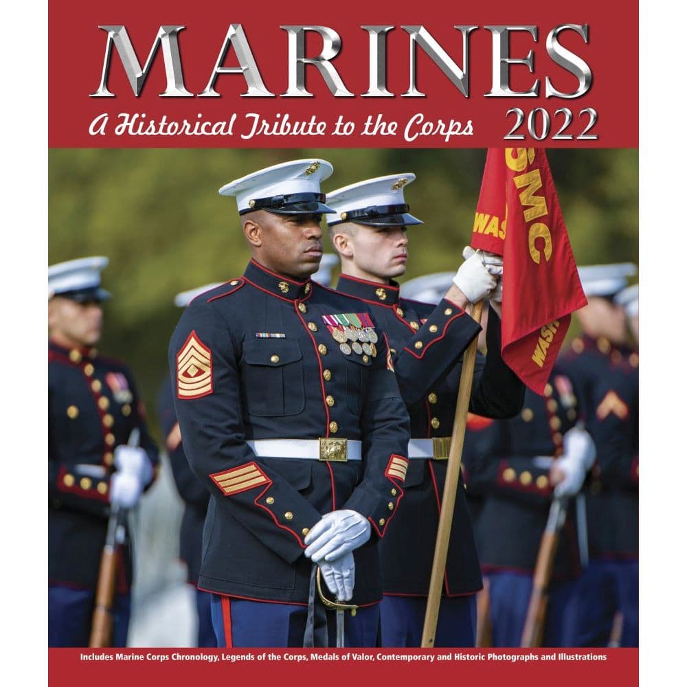 Usmc Holiday Schedule 2022 Marines 2022 Wall Calendar - Calendars.com