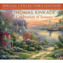 Thomas Kinkade Special Collector's Edition 2025 Wall Calendar