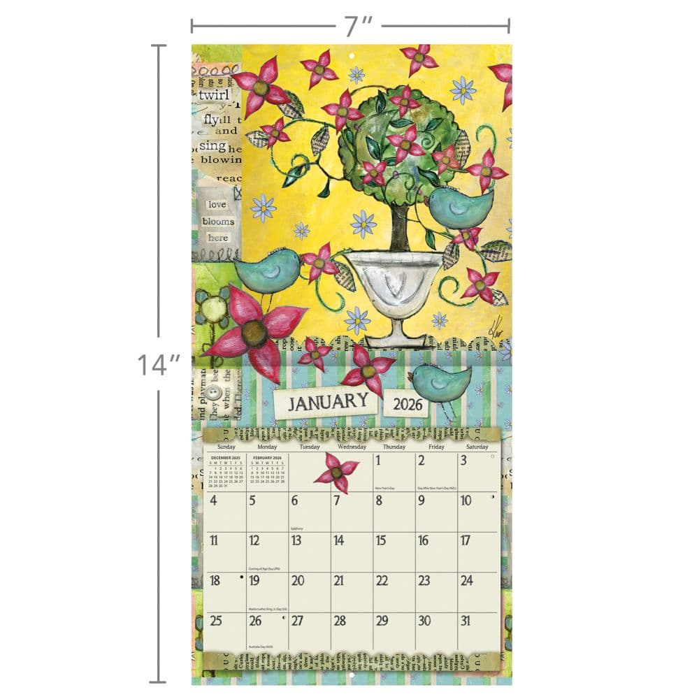 Color My World 2026 Mini Wall Calendar_ALT5