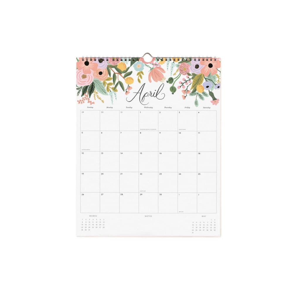 Dahlia 2026 Wall Calendar Fourth  Alternate Image