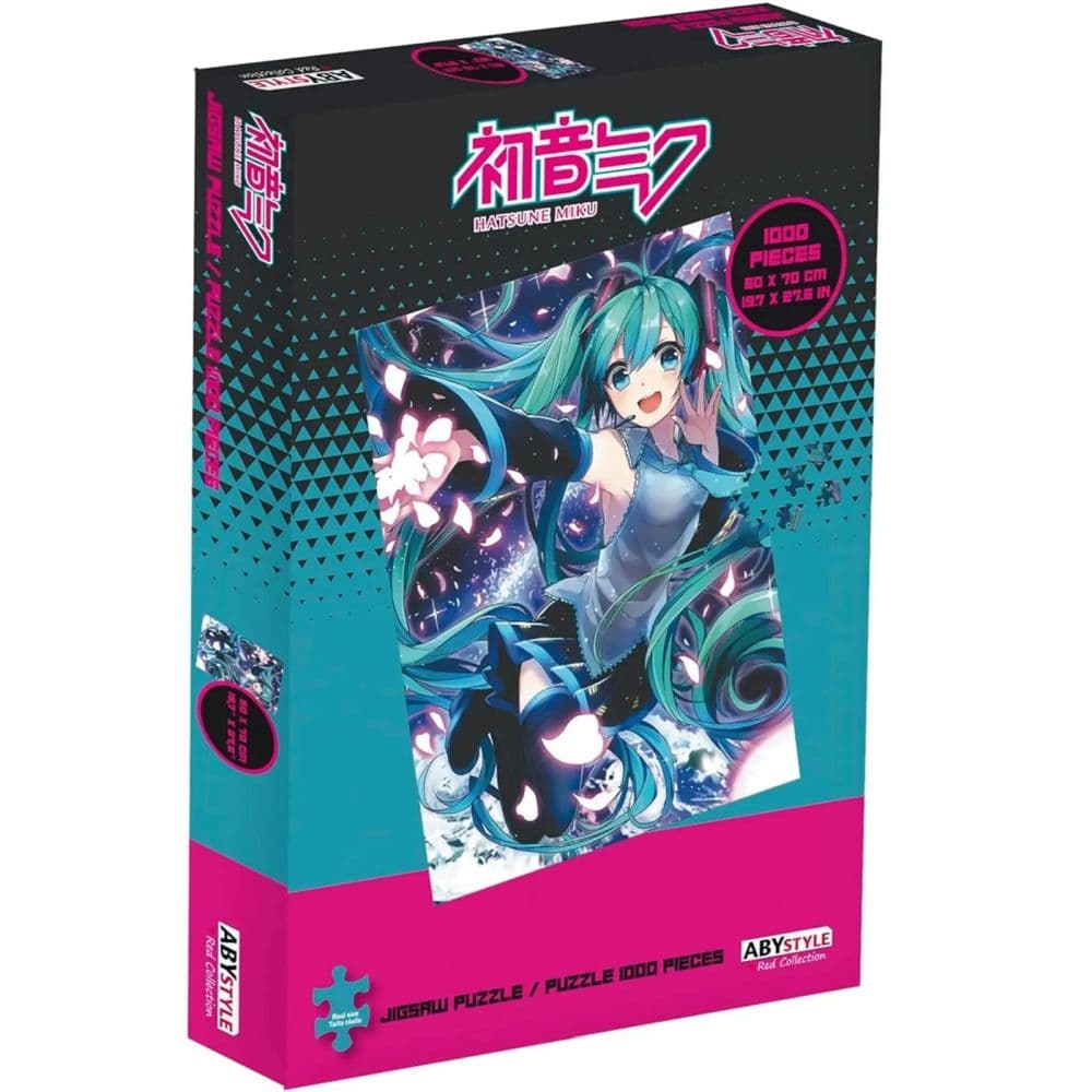 Hatsune Miku Petals 1000 Piece Puzzle - Calendars.com