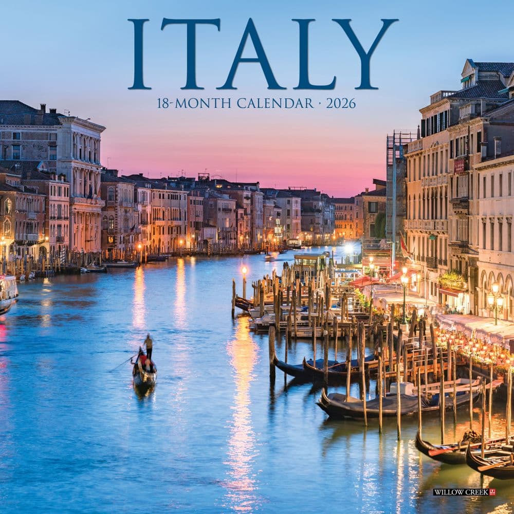 image Italy 2026 Mini Wall Calendar