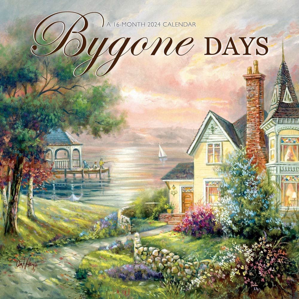 Bygone Days 2024 Wall Calendar