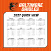 image MLB Baltimore Orioles 2027 Desk Calendar Fourth Alternate Image