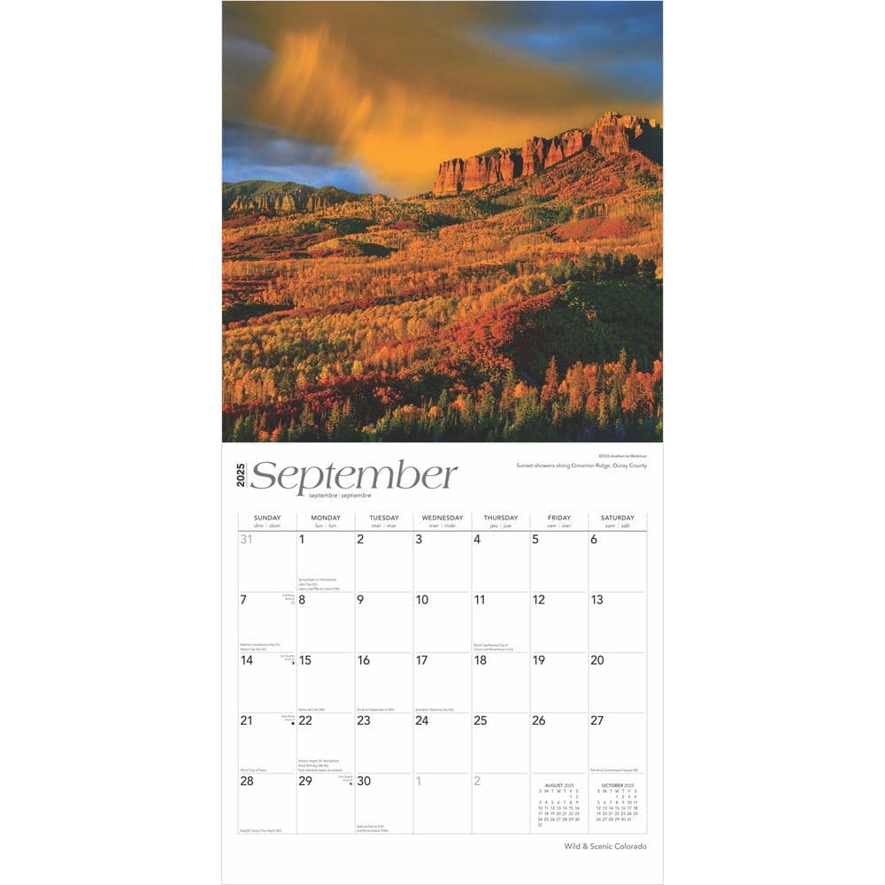 Colorado Wilderness 2025 Wall Calendar Third Alternate Image width=&quot;1000&quot; height=&quot;1000&quot;