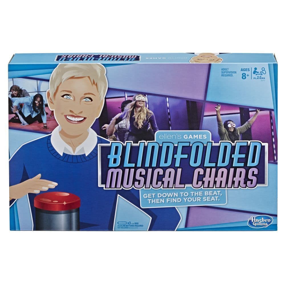 Ellen Blindfolded Musical Chairs Game Main Image